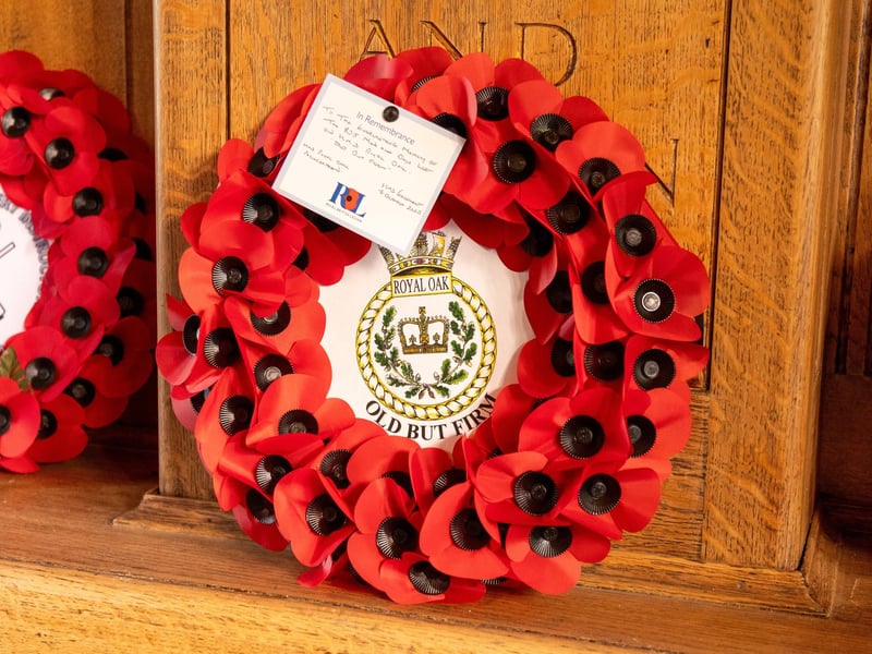 Pictured - A wreath was laid by the Portsmouth Sea Cadets
Photos by Alex Shute
