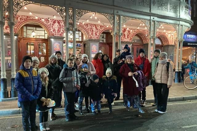 Ukranian guests visit the New Theatre Royal