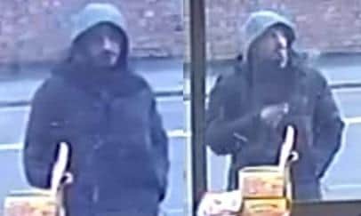 Police release image of man. Pic: Hants police