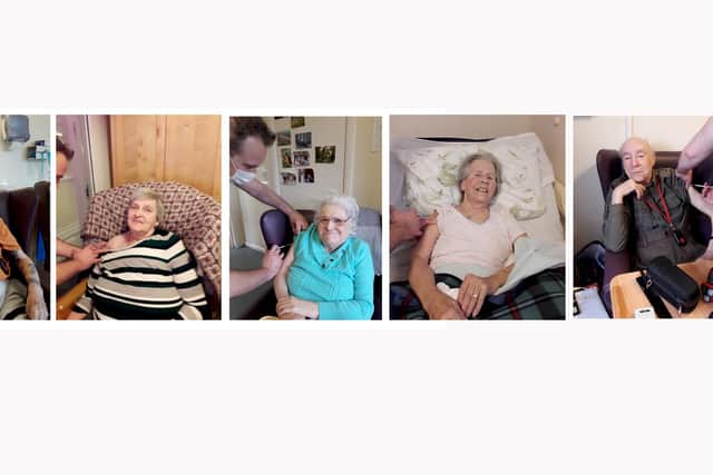 Residents and staff at The Home of Comfort in Victoria Grove, Southsea, received the Pfizer Covid-19 vaccination on Wednesday, January, 6 2021.