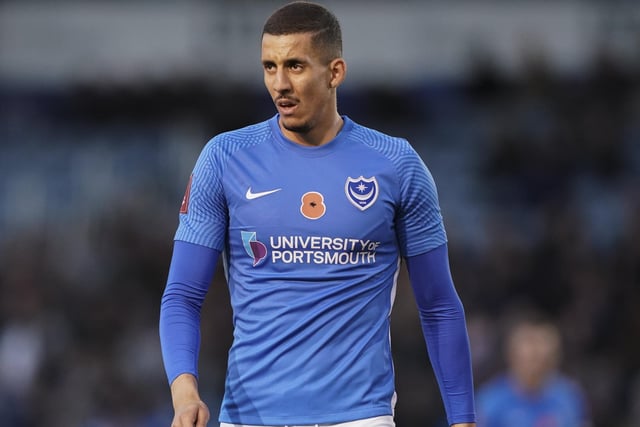 The promising young forward only played 10 times for Pompey this term and was graded out of seven outings. His loan spell was cut short in January after the loan spell failed to work out but has since scored twice in eight games for his new side Burton.