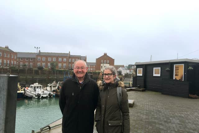 Camber right of way campaigners Ken Bailey and Anna Koor