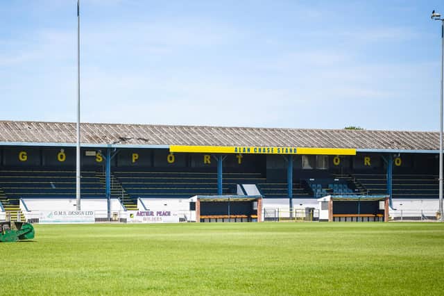 Gosport Borough's Privett Park ground. Picture: Colin Farmery