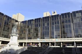 One commenter said: "Sort out the Guildhall square pavement blocks, jetwash the statues, steps, lions, cenotaph and front of guildhall."Pictured are the Portsmouth Civic Offices.