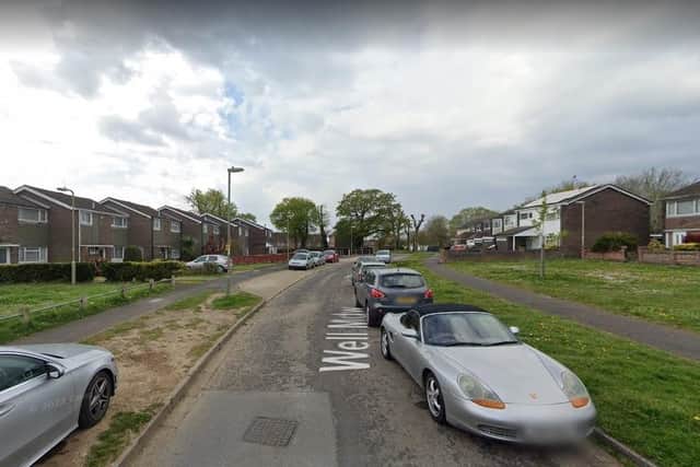 One of the fires was started in Well Meadow, Leigh Park, last night. Picture: Google Street View.