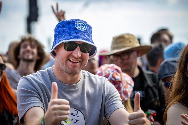 Blossoms opened Victorious Festival 2023 on Friday afternoon.
Pictured - Fans enjoying Blossoms performing at Victorious Festival 2023
Photos by Alex Shute