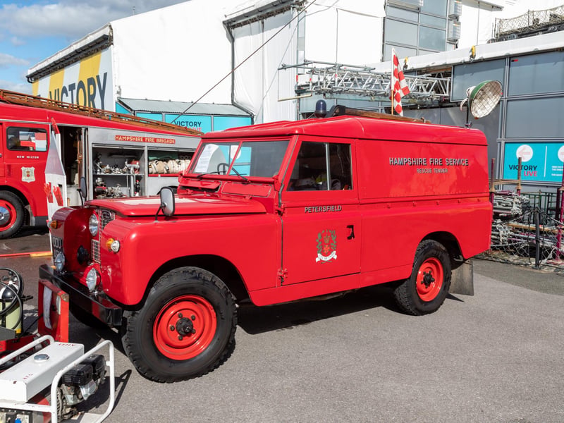 Vintage vehicle at the UKRO event at Portsmouth Historic Dockyard. Picture: Mike Cooter (280924)