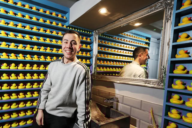 Geoff Sanitpan is the manager of a 'secret bar' in Portsmouth and it is a cosy venue that offers brunch and drinks - but you will have to find it first.
