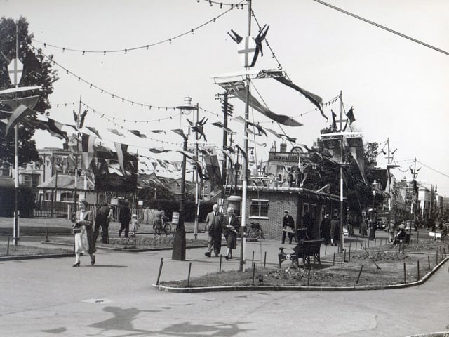 Gosport Ferry Gardens in 1953.Picture: Wright & Logan Photographers