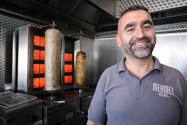 Owner Mehmet Ulucan. Mehmet Kitchen, Copnor, has been named as being one of the top ten takeaways in the country
Picture: Chris Moorhouse  (jpns 250821-46)