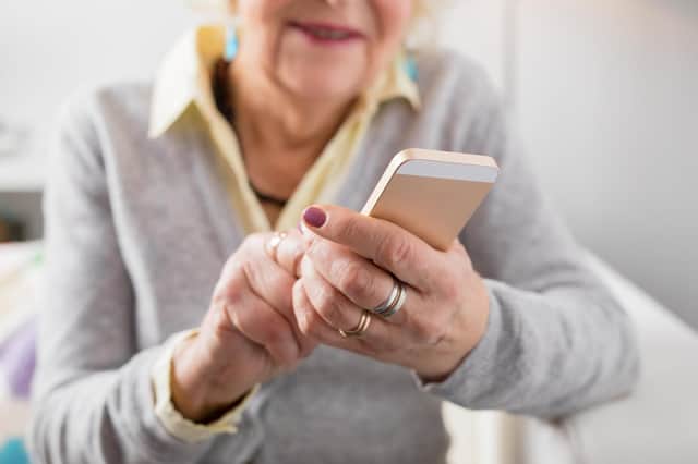 Steve Canavan's mum is not too good when it comes to fathoming the mysterious workings of her mobile phone. Picture by Shutterstock