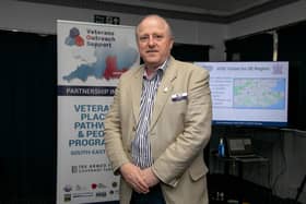 Veterans Outreach Support launch new mental health project at Royal Maritime Club, Portsea, Portsmouth on Monday 29th March 2022

Pictured: Ian Millen, Chief Executive of Veterans Outreach Support

Picture: Habibur Rahman