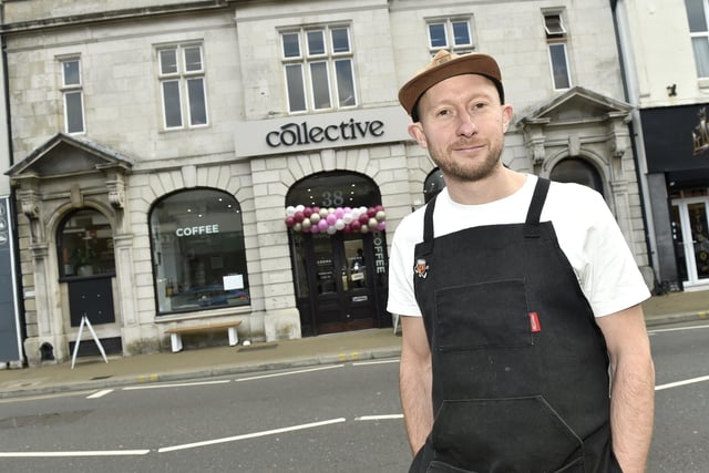 Steve Madden (39) co-owner of Crema Coffee, their second site which they are based in at London Road, North End, Portsmouth.
Picture: Sarah Standing