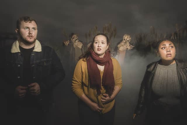 The Crows scare experience at Thorpe Park. Picture: Ron Campbell - Ron.Photos