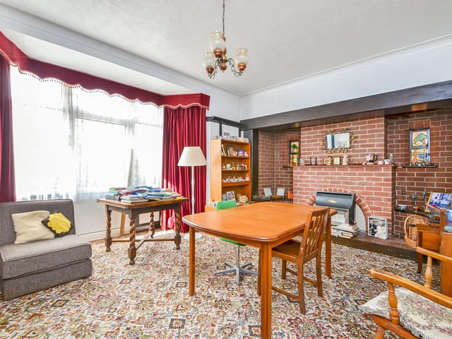 The dining room