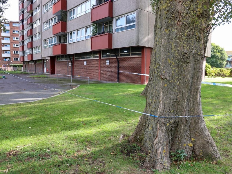 Girl, 8, dies after balcony fall at Pickwick House, Wingfield Street, Buckland, on August 24, 2023.