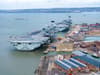 HMS Prince of Wales to leave Portsmouth today - when