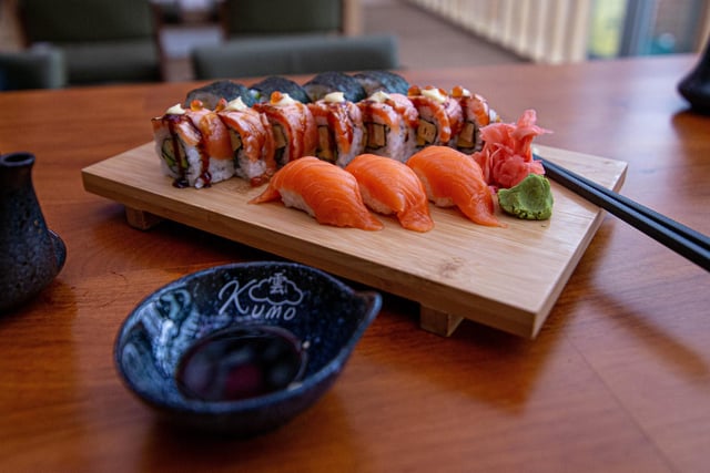 New Japanese restaurant, Kumo in Fareham.

Pictured: A selection of sushi at the restaurant on Wednesday 12th July 2023.

Picture: Habibur Rahman