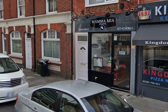 Mamma Mia Pizzeria, Portsmouth, is based in Fratton Road, and it has a Google rating of 4.8 with 94 reviews.