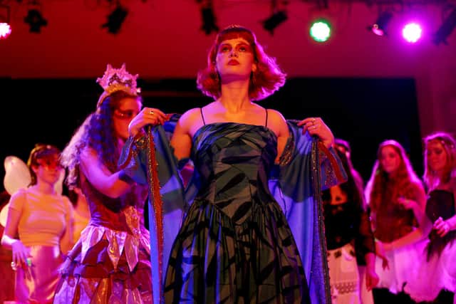 Eve Harwood as Titania. Picture: Sally Tiller