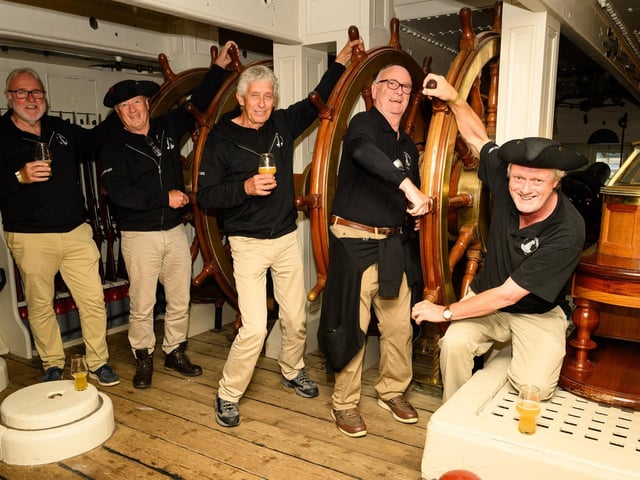Pictured is: The Solent Shanty Bouyas
Picture: Keith Woodland (170721-60)