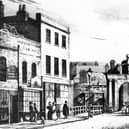 Broad Street sketch 1800's