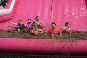 Participants on the Pretty Muddy Splash
