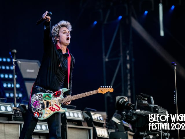 Green Day on the main stage by Callum Baker