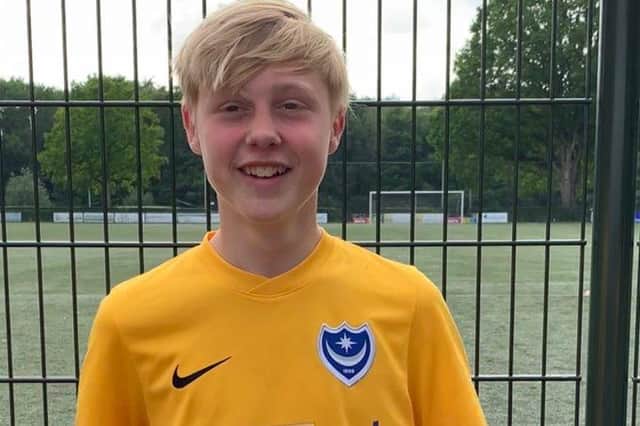 Sixteen-year-old Josh Hughes