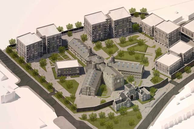 CGIs from 2018 of how housing at Kingston Prison could look