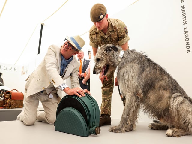 Kevin McCloud at Goodwoof 2024, a dog event held at Goodwood Estate. Picture: Matt Alexander/PA Media Assignments