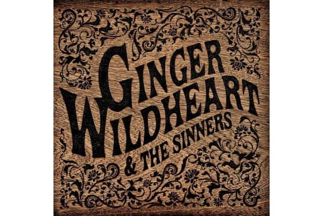 The cover of the self-titled debut album by Ginger Wildheart and The Sinners