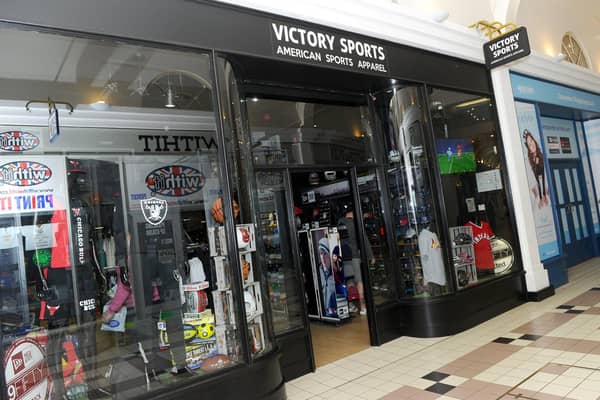 Victory Sports in Cascades Shopping Centre will be shutting its doors. Picture: Sarah Standing.