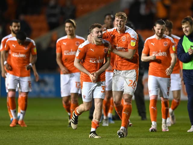 Blackpool booked their place in the League One play-off final after beating Oxford United 6-3 on aggregate. Picture: Gareth Copley/Getty Images