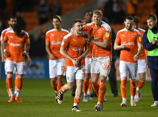 Blackpool booked their place in the League One play-off final after beating Oxford United 6-3 on aggregate. Picture: Gareth Copley/Getty Images