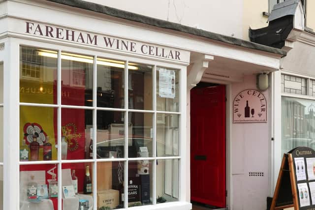 Fareham Wine Cellar, High Street, Fareham
Picture: Chris Moorhouse   (jpns 201021-15)