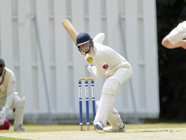 Chris Pratt struck his maiden Southern Premier League century for Hambledon against Fawley.

Picture Ian Hargreaves