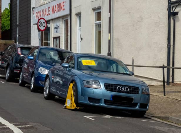 Pictured: An untaxed vehicle at Owen Street, Southsea on Thursday 12 May 2022

Picture: Habibur Rahman