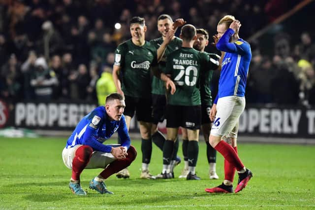 Portsmouth vs Plymouth is not, and never has been, a derby game. Picture: Graham Hunt/ProSportsImages