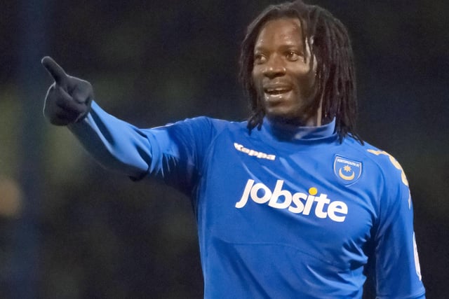 Benjani is among 13 players who returned to Fratton Park for second Pompey playing spells over the last 20 years. Picture: Barry Zee