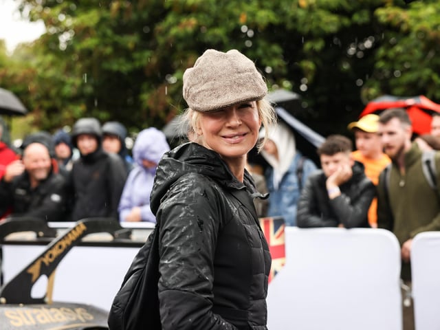 Renee Zellweger attends the Goodwood Festival of Speed at Goodwood House in West Sussex. Picture date: Friday June 14, 2023. PA Photo. This year, the event celebrates its 30th anniversary and takes place from June 13-16. Picture credit should read: Matt Alexander/PA Wire.
