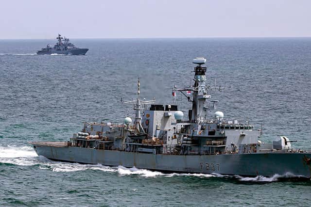 HMS Westminster. Picture: Lt Adam Webb/MoD/Crown Copyright/PA Wire
