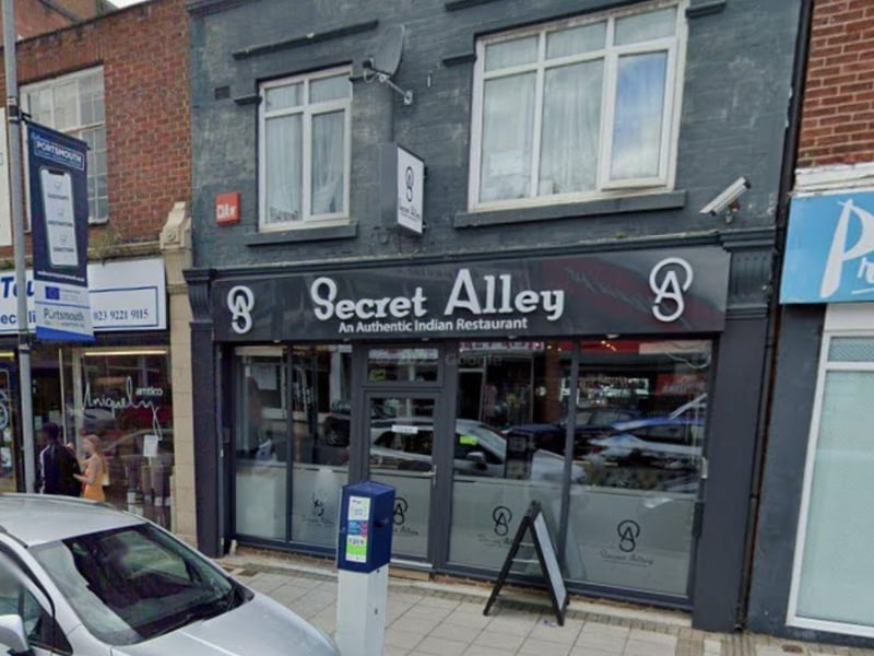 Secret Alley is an Indian restaurant in Cosham's High Street.