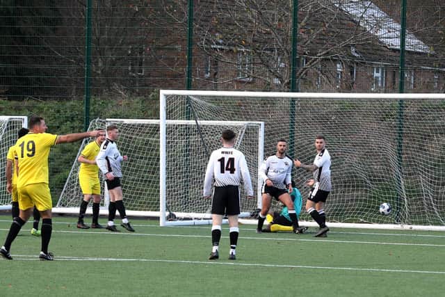 Harvest (yellow) v Whiteley, Hampshire Premier League
Picture: Sam Stephenson