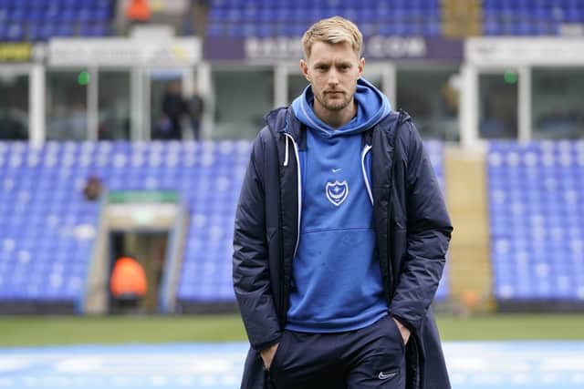On-loan Ipswich striker Joe Pigott set up Dane Scarlett for Pompey's winner against Burton on Tuesday night