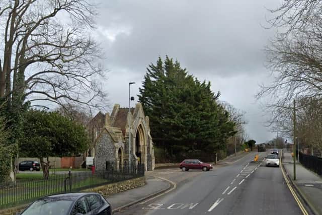 Police have closed St Marys Road due to a reported road traffic incident outside Kingston Cemetery. Picture: Google Maps