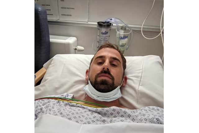 Stroke survivor Glen Eastick from Havant after hole in the heart surgery