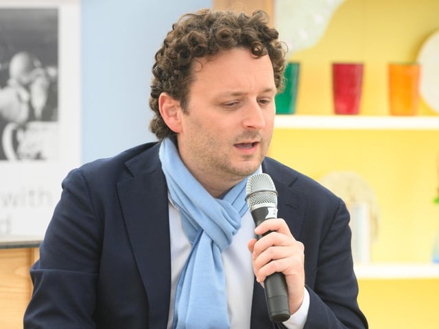 Pictured is: Thomas Marks, Writer, art critic and co-founder of Marks & Calil Picture: Keith Woodland (140921-26)
