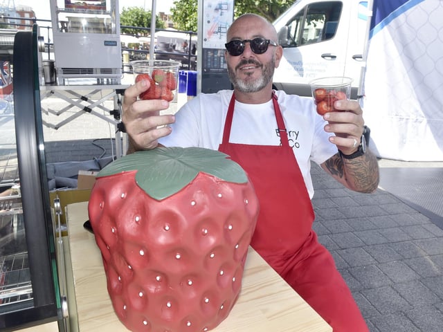 Curt Daly of Berry & Co and from Southsea.  Picture: Sarah Standing (010825-7948)