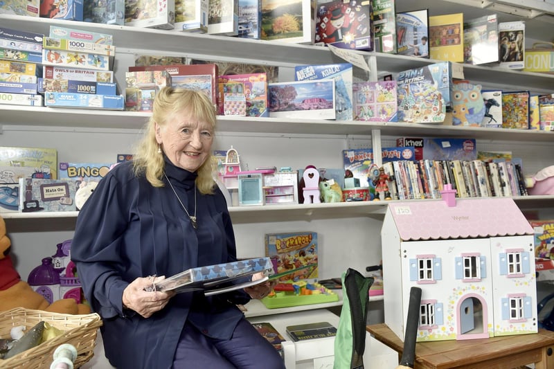 Patricia Cook (79) from Drayton, is selling her shop Haywards in Wayte Street, Cosham, having worked there for 65 years (starting at age 15).

Picture: Sarah Standing